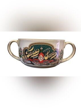 Vintage Tabasco Gumbo Bowl Stoneware